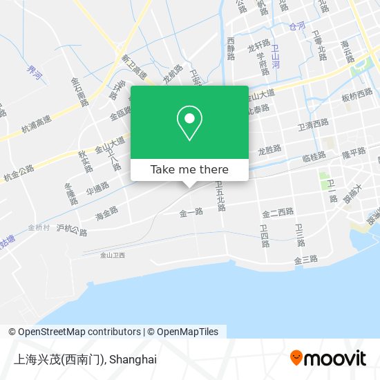 上海兴茂(西南门) map