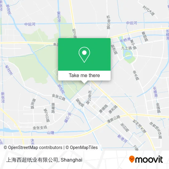 上海西超纸业有限公司 map