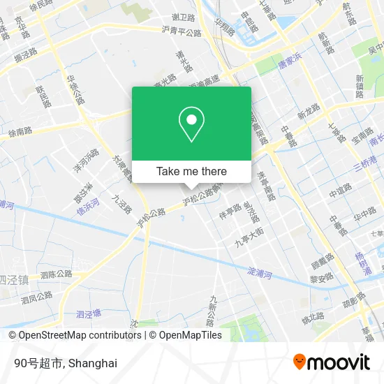 90号超市 map
