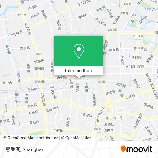 馨香阁 map