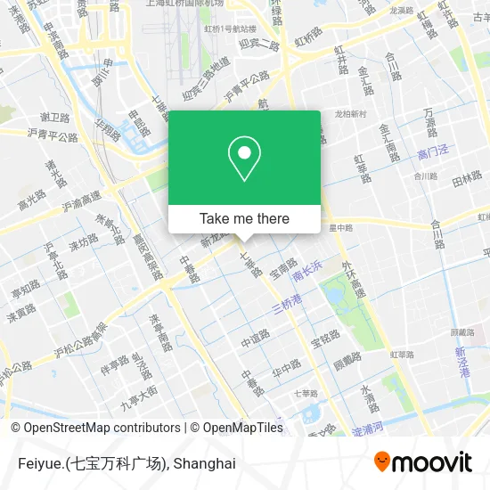 Feiyue.(七宝万科广场) map
