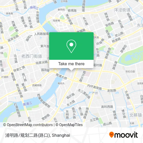 浦明路/规划二路(路口) map