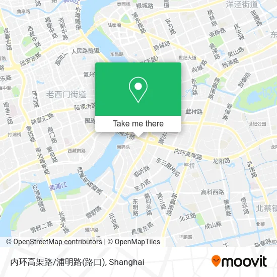 内环高架路/浦明路(路口) map