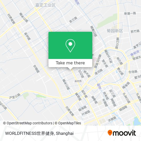 WORLDFITNESS世界健身 map