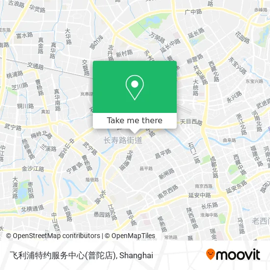 飞利浦特约服务中心(普陀店) map