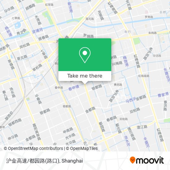 沪金高速/都园路(路口) map