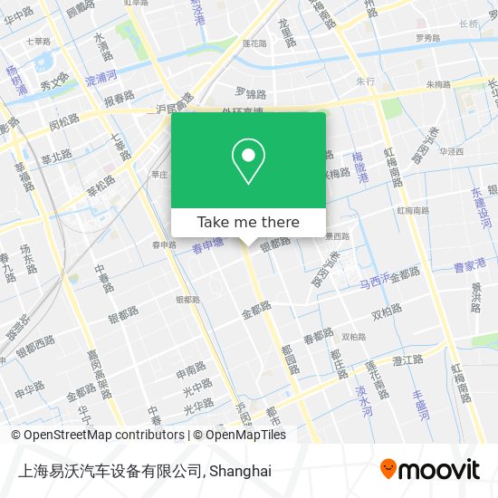 上海易沃汽车设备有限公司 map