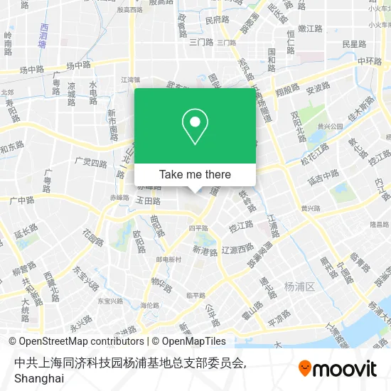 中共上海同济科技园杨浦基地总支部委员会 map