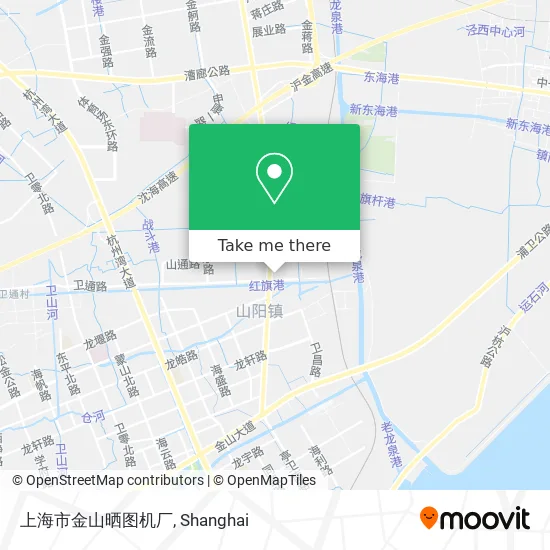 上海市金山晒图机厂 map