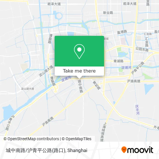 城中南路/沪青平公路(路口) map