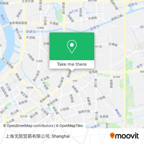 上海无阻贸易有限公司 map
