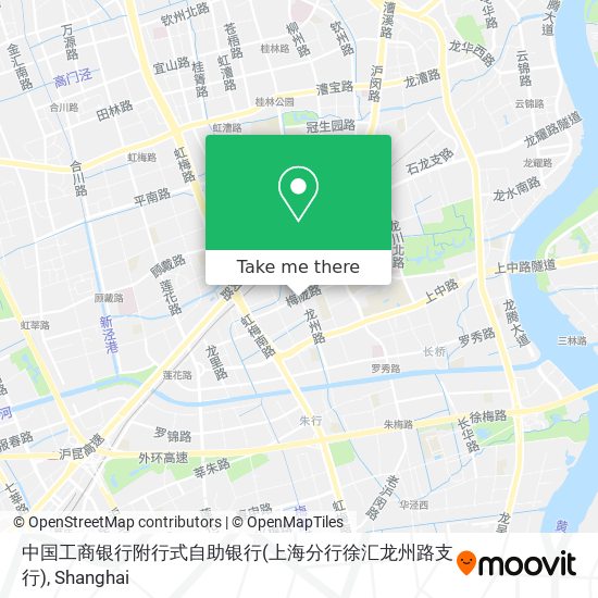 中国工商银行附行式自助银行(上海分行徐汇龙州路支行) map