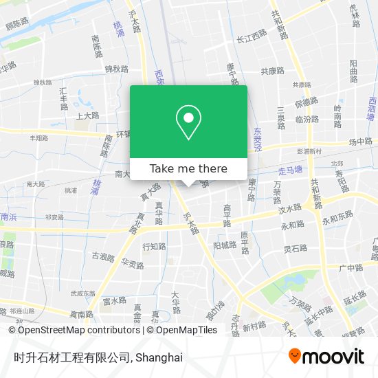 时升石材工程有限公司 map