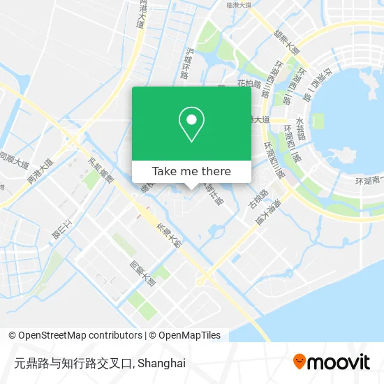 元鼎路与知行路交叉口 map