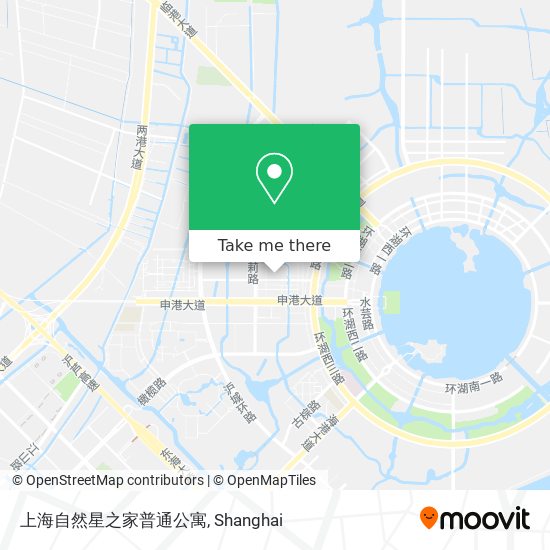 上海自然星之家普通公寓 map