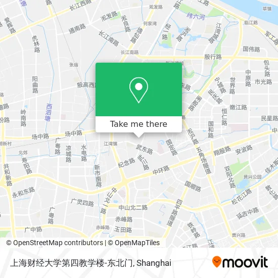 上海财经大学第四教学楼-东北门 map