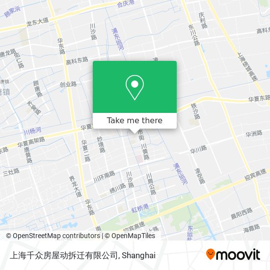 上海千众房屋动拆迁有限公司 map