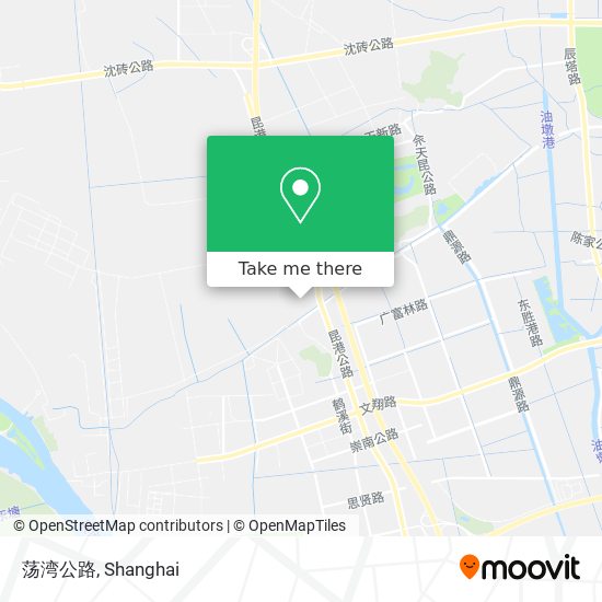 荡湾公路 map