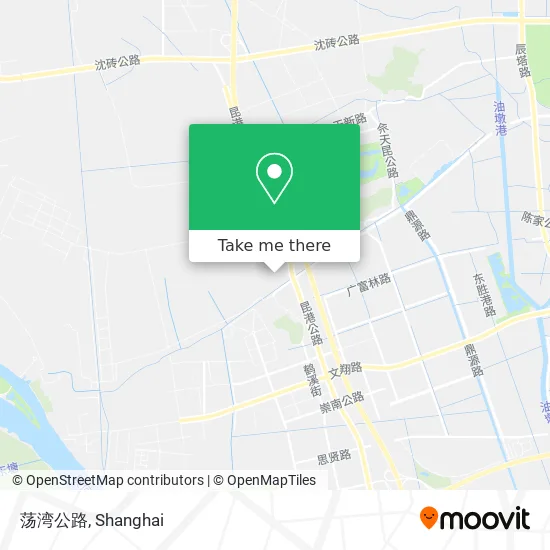 荡湾公路 map