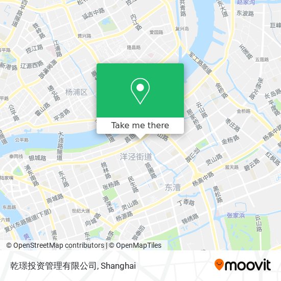 乾璟投资管理有限公司 map