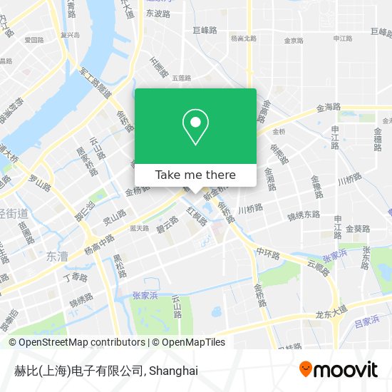 赫比(上海)电子有限公司 map