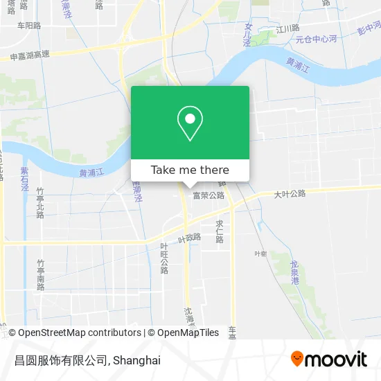 昌圆服饰有限公司 map