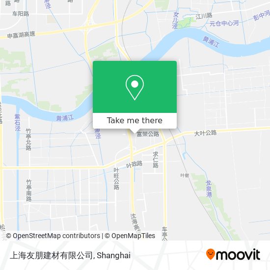 上海友朋建材有限公司 map