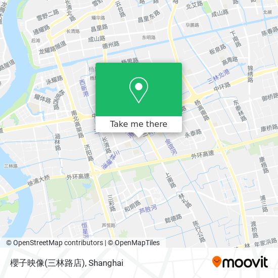 櫻子映像(三林路店) map