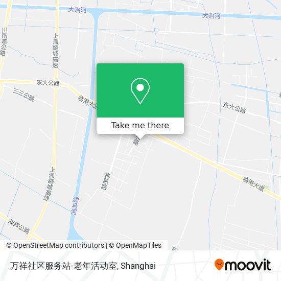 万祥社区服务站-老年活动室 map