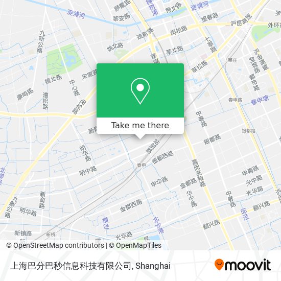 上海巴分巴秒信息科技有限公司 map