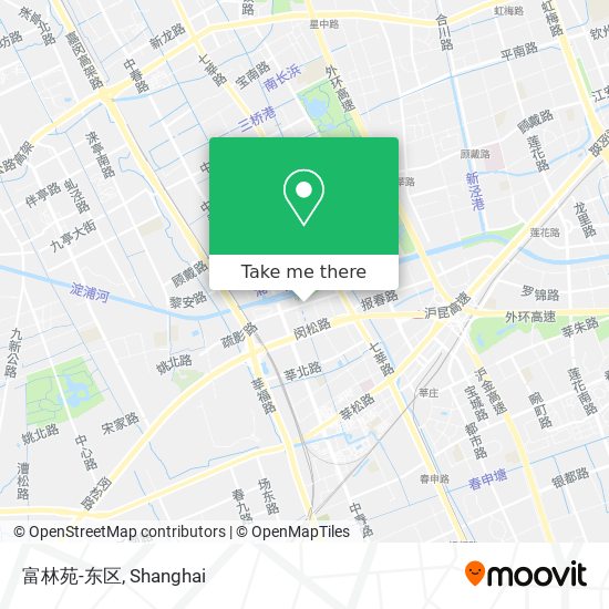 富林苑-东区 map