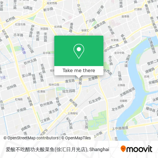 爱酸不吃醋功夫酸菜鱼(徐汇日月光店) map