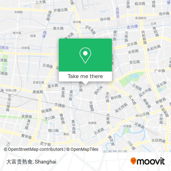 大富贵熟食 map