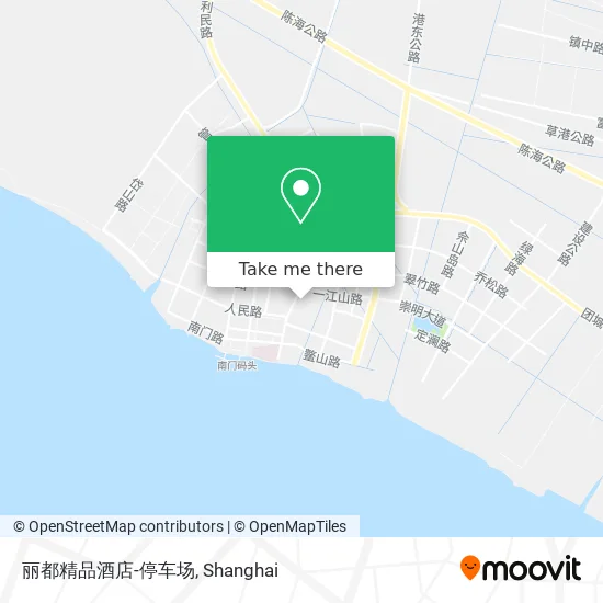 丽都精品酒店-停车场 map