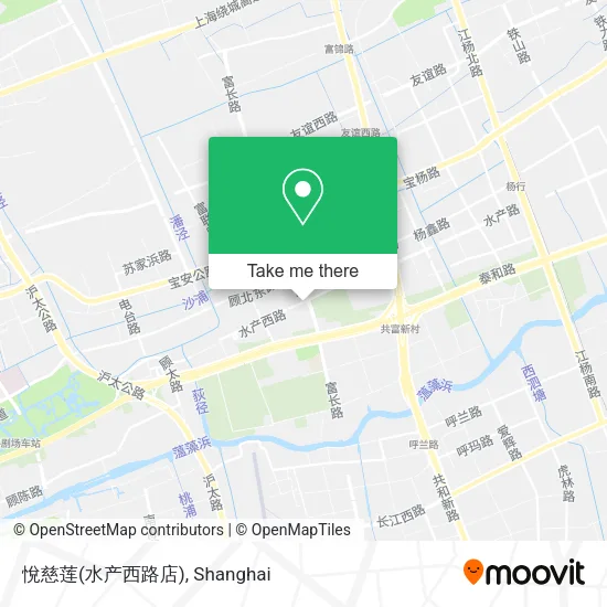 悅慈莲(水产西路店) map