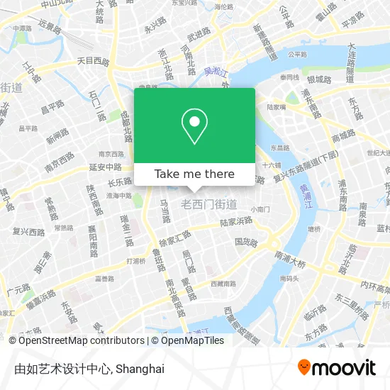 由如艺术设计中心 map