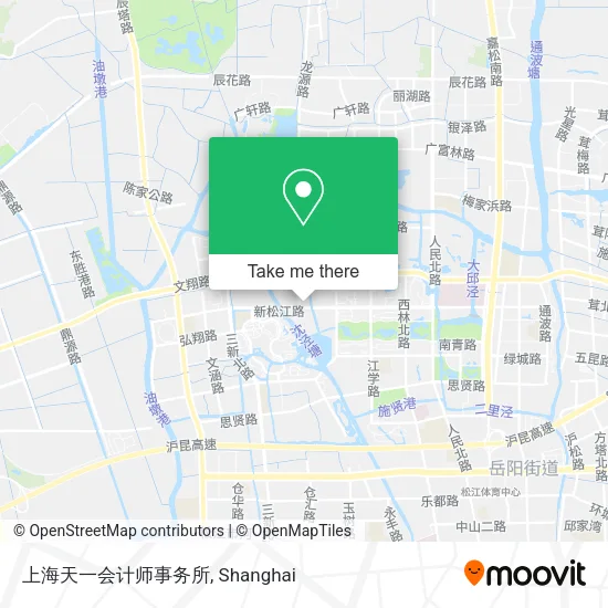上海天一会计师事务所 map