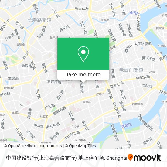 中国建设银行(上海嘉善路支行)-地上停车场 map
