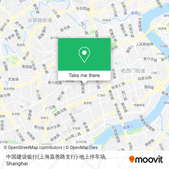 中国建设银行(上海嘉善路支行)-地上停车场 map
