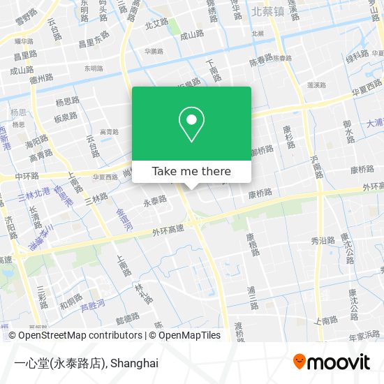 一心堂(永泰路店) map