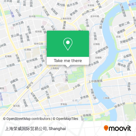上海荣威国际贸易公司 map
