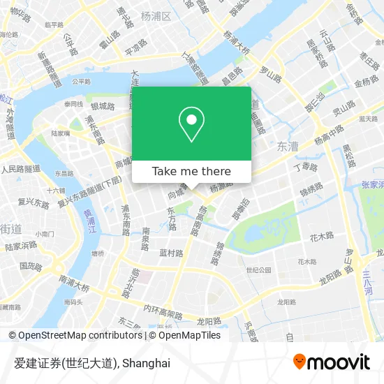 爱建证券(世纪大道) map