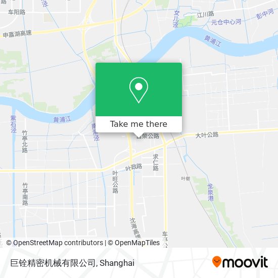 巨铨精密机械有限公司 map