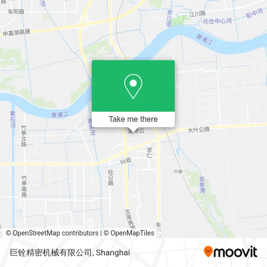 巨铨精密机械有限公司 map