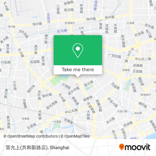 雷允上(共和新路店) map