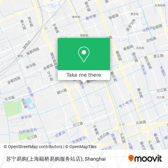 苏宁易购(上海颛桥易购服务站店) map