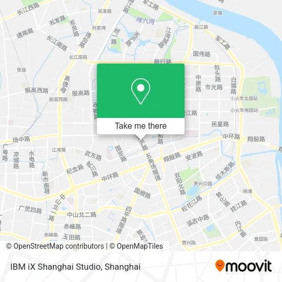 IBM iX Shanghai Studio map