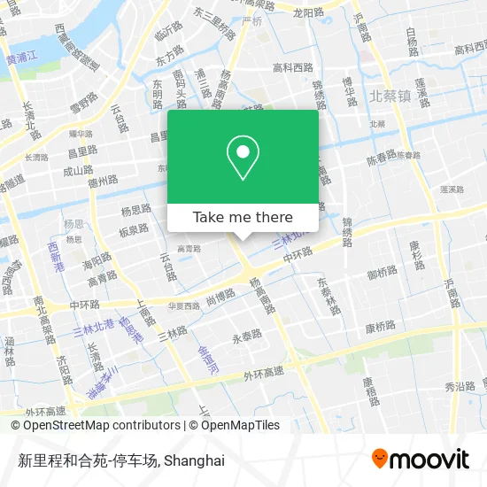 新里程和合苑-停车场 map