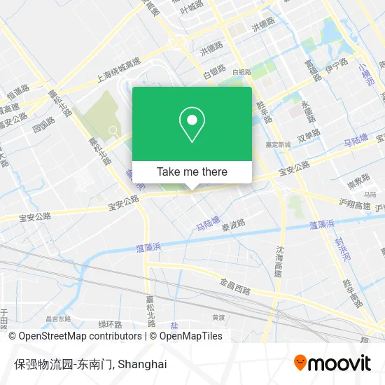 保强物流园-东南门 map