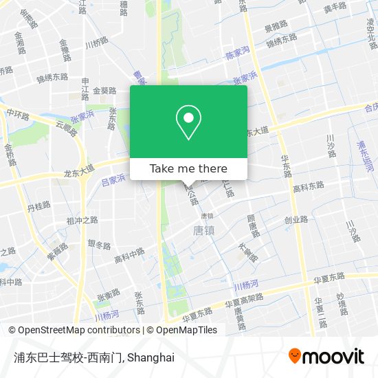 浦东巴士驾校-西南门 map